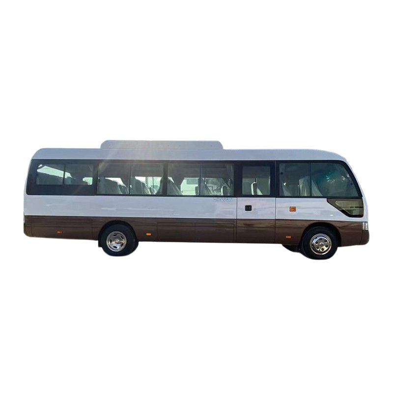 Experimente o melhor com a direção à esquerda Toyota Coaster Bus Euro 3 Standard de emissões