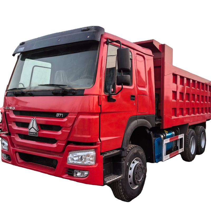 Carrinho de descarga totalmente remodelado de 371 HP 8X4 HOWO com 6,2-8m de comprimento do tanque de carga e ABS