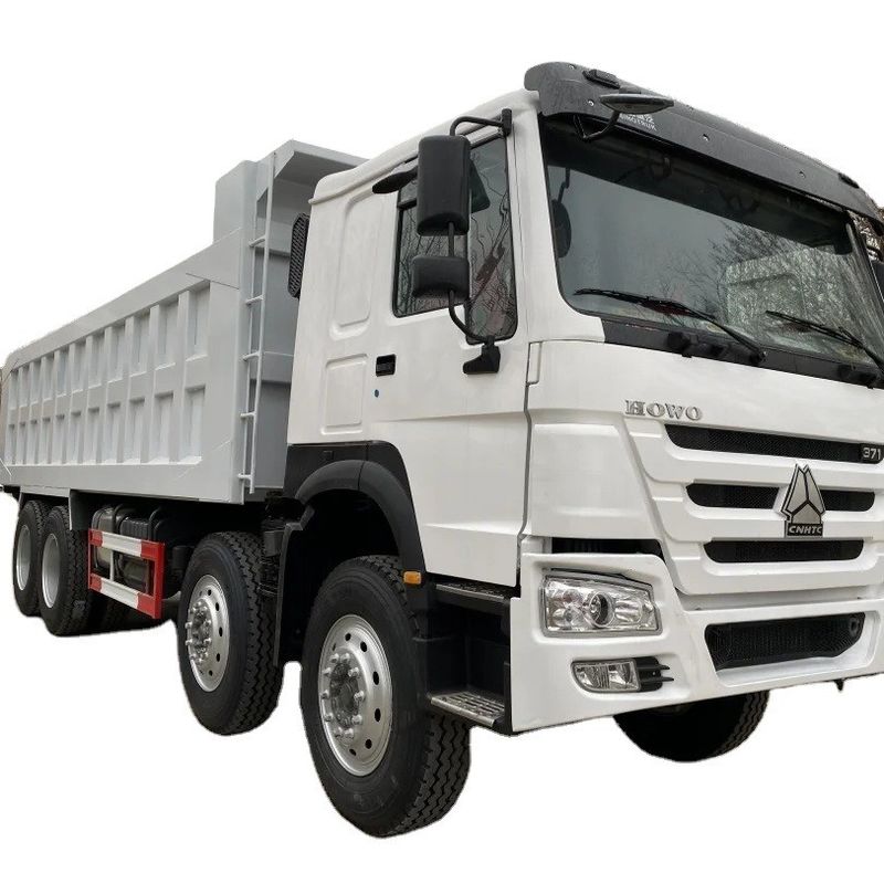 Carrinho de descarga totalmente remodelado de 371HP 6X4 HOWO para transporte de lixo da construção urbana