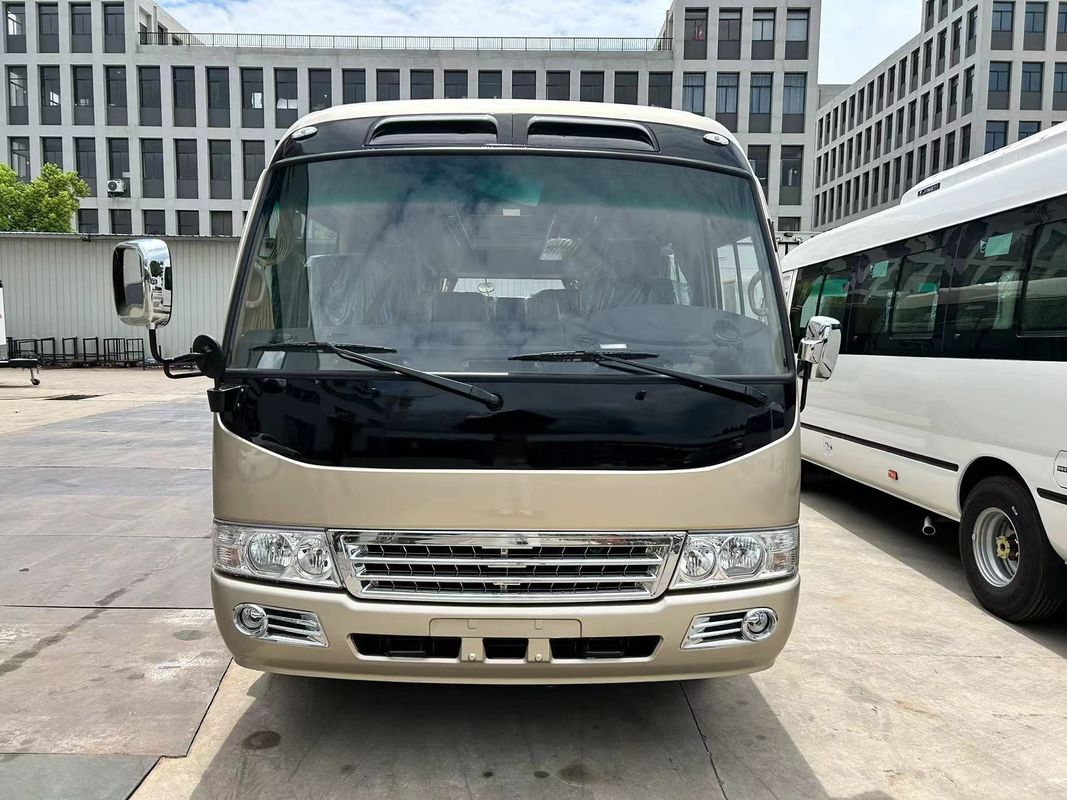 16 lugares com direção esquerda Minibus Van com transmissão manual e capacidade de motor de 4L