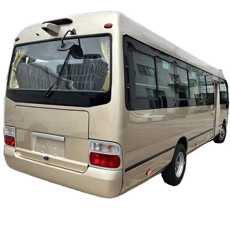 Minibus escolar chinês de 15 lugares, padrão de emissões Euro 2 e embreagem de diafragma