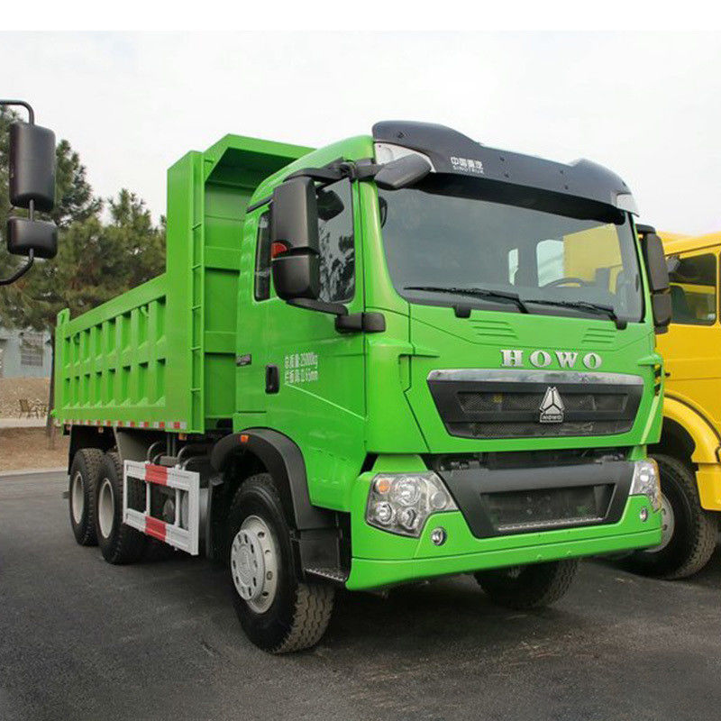 ABS e capacidade do motor 8L totalmente renovado 371HP HOWO camião de descarga para transporte