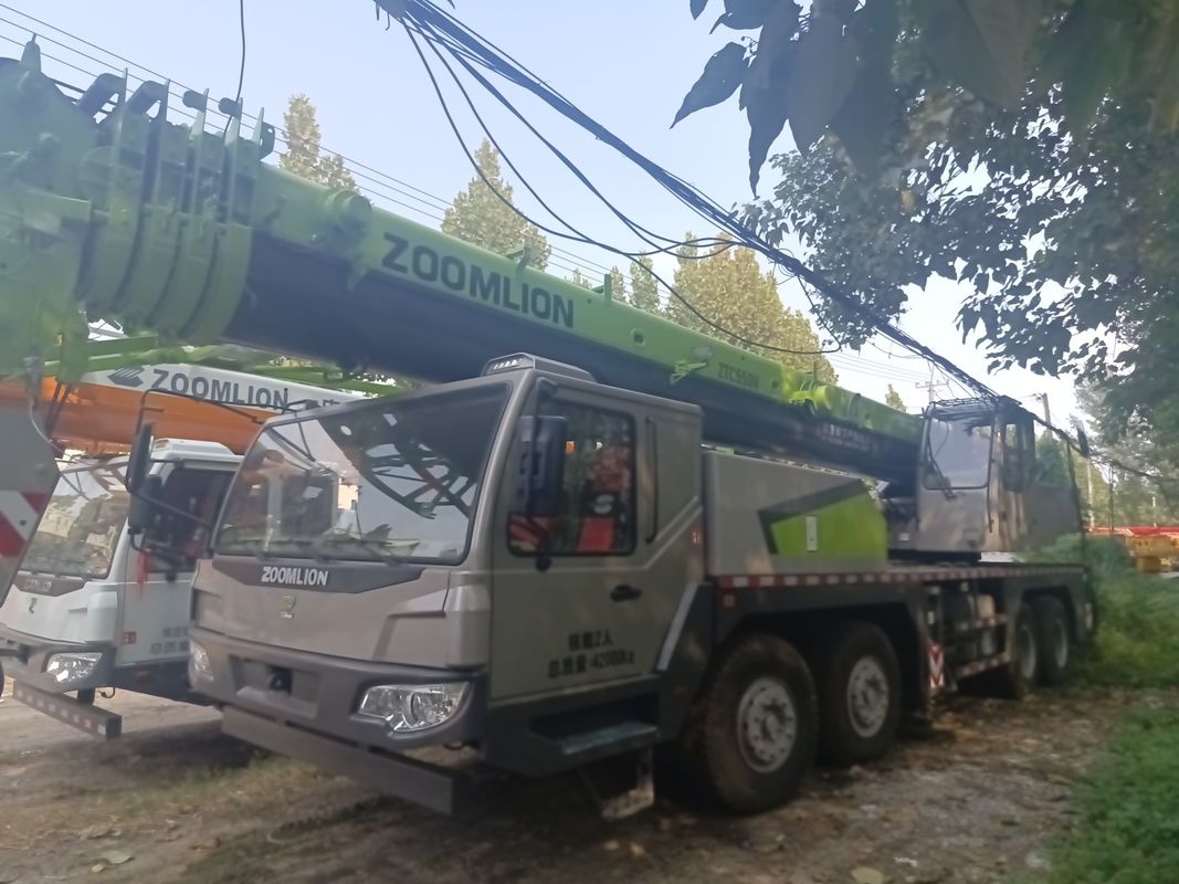 Máquina de guindaste tipo Telescópica guindaste de barra recta 50 toneladas 55 toneladas Zoomlion guindaste de camião