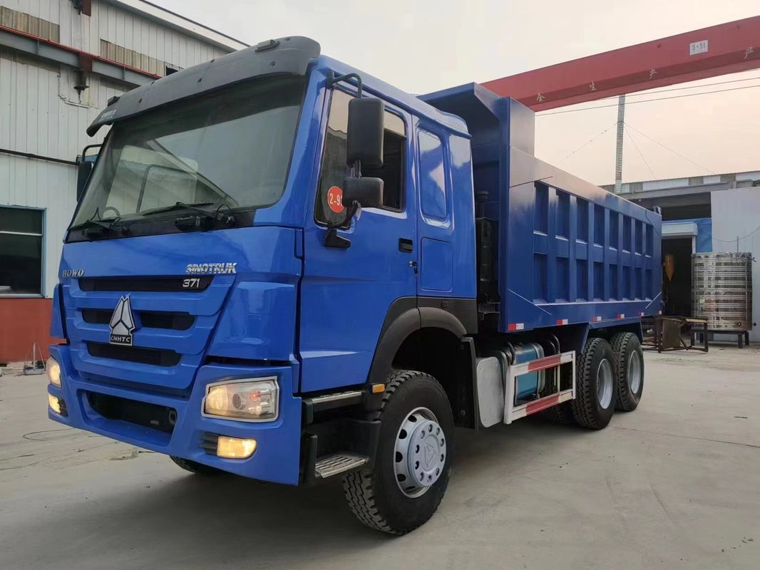 160hp 6x4 Howo Camião usado Tipper HOWo Tipping Dumper Camião de segunda mão Dump Trucks