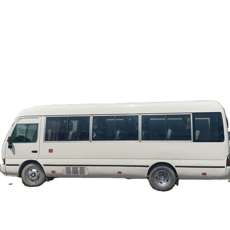 23-30 Assentos Usados Toyota Coaster Bus com motor diesel a preços acessíveis e capacidade de assentos