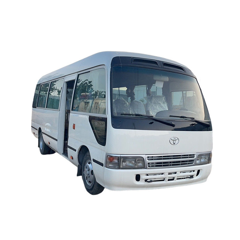 30 lugares Coaster Bus RHD Toyota Bus com 3.9ml de cilindrada e Euro 3 emissões padrão