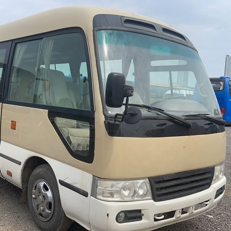 7.7m 29 lugares Chinese Coaster Mini Bus 30 lugares Transmissão manual para a sua frota