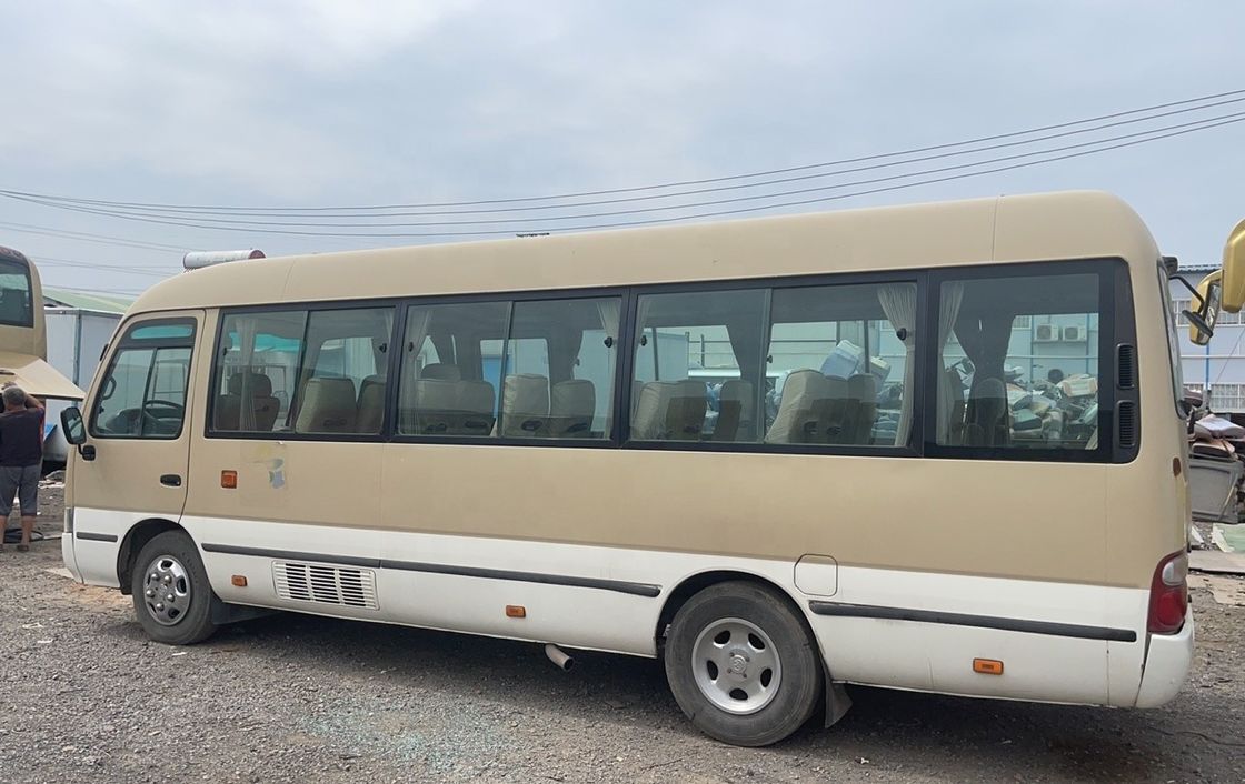 7.7m 29 lugares Chinese Coaster Mini Bus 30 lugares Transmissão manual para a sua frota