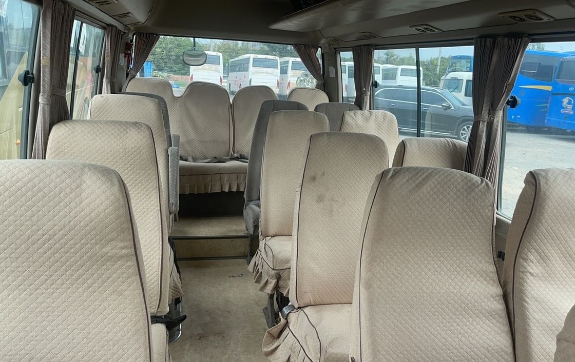 7.7m 29 lugares Chinese Coaster Mini Bus 30 lugares Transmissão manual para a sua frota