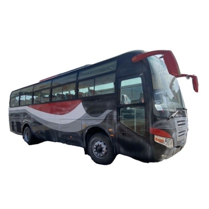 50 lugares Direção à esquerda Autocarro usado Autocarro único Porta dupla De boa experiência turística