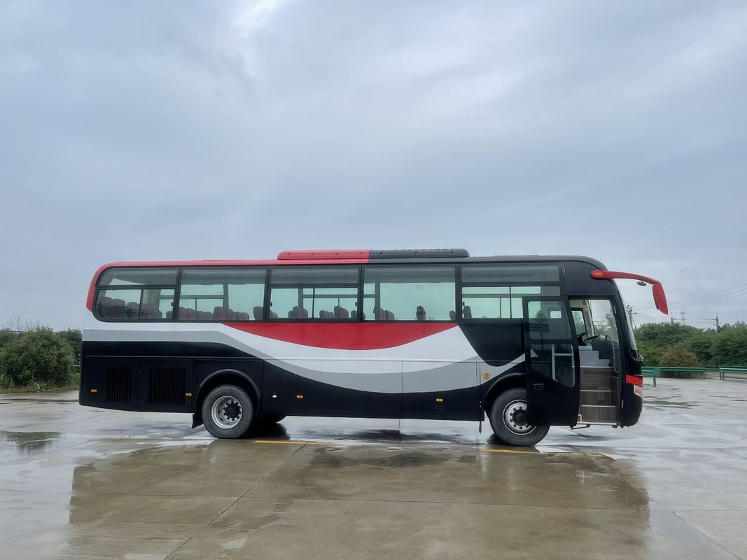 50 lugares Direção à esquerda Autocarro usado Autocarro único Porta dupla De boa experiência turística