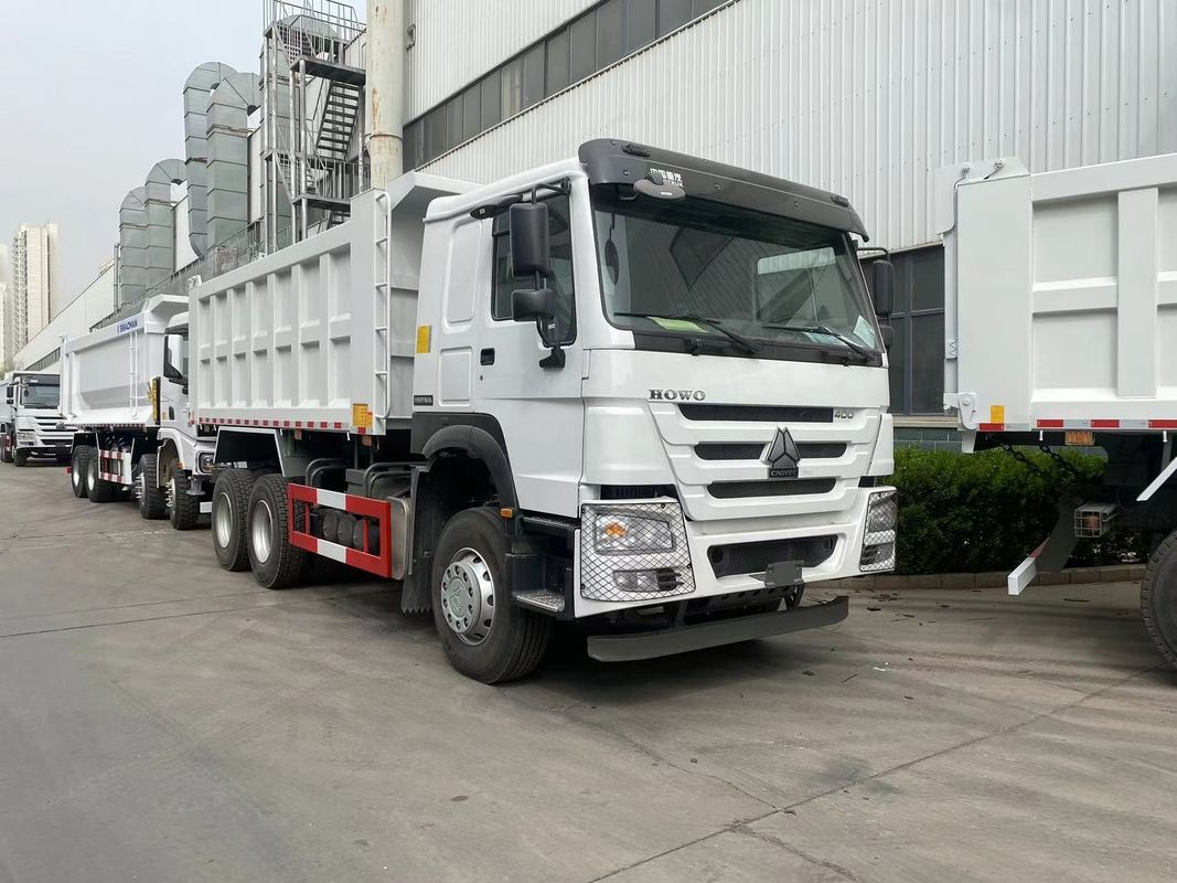 25-30t 7500*2450*3450mm Usado Howo Truck Howo Dump Truck em e 7500*2450*3450mm Tamanho
