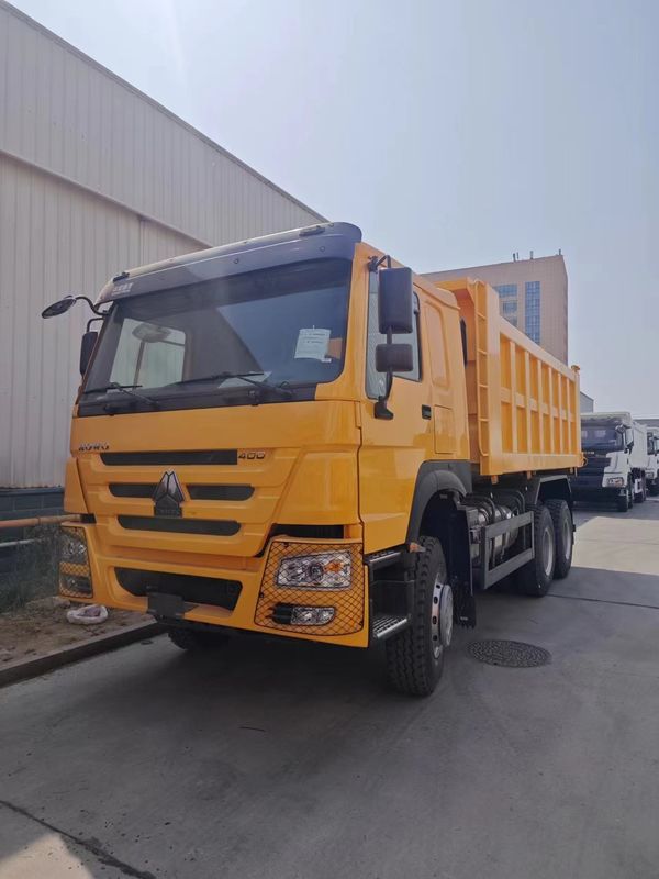 25-30t 7500*2450*3450mm Usado Howo Truck Howo Dump Truck em e 7500*2450*3450mm Tamanho