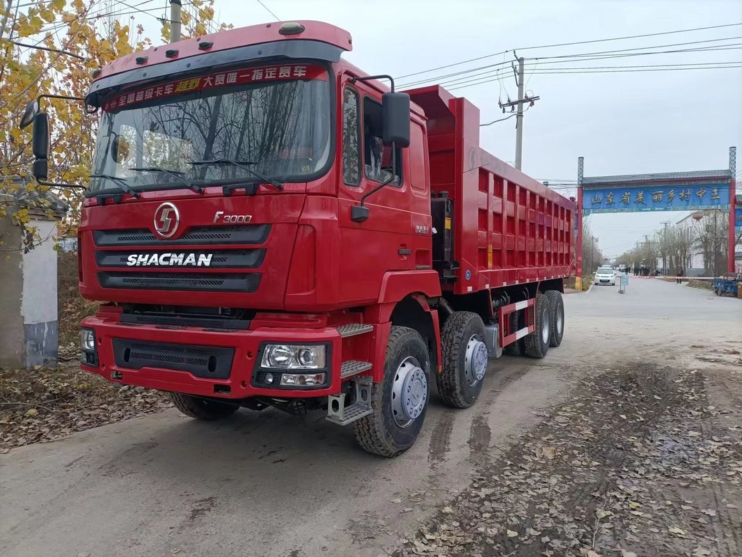 31T G.V.W Usado Shacman HOWO X3000 380HP 8*4 camião de descarga pesado