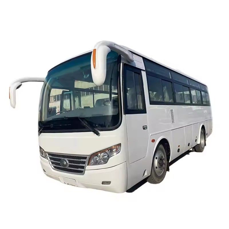 Ônibus de luxo Higer usado 30 lugares motor diesel ônibus urbano em excelente estado
