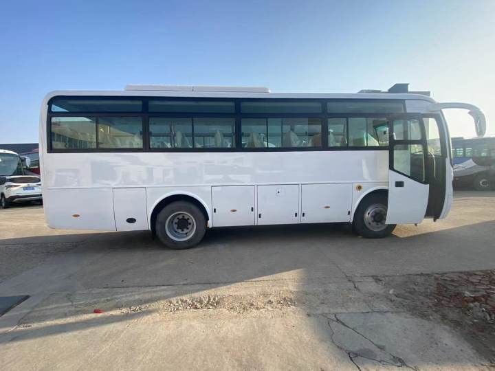 Ônibus de luxo Higer usado 30 lugares motor diesel ônibus urbano em excelente estado