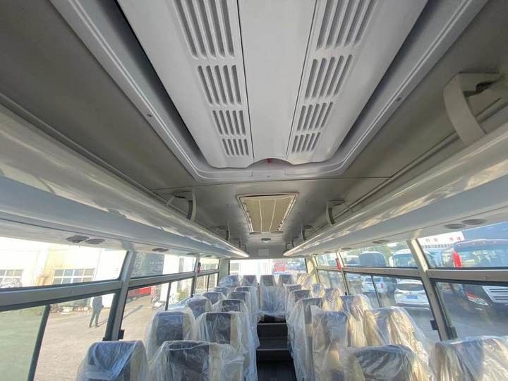 Ônibus de luxo Higer usado 30 lugares motor diesel ônibus urbano em excelente estado