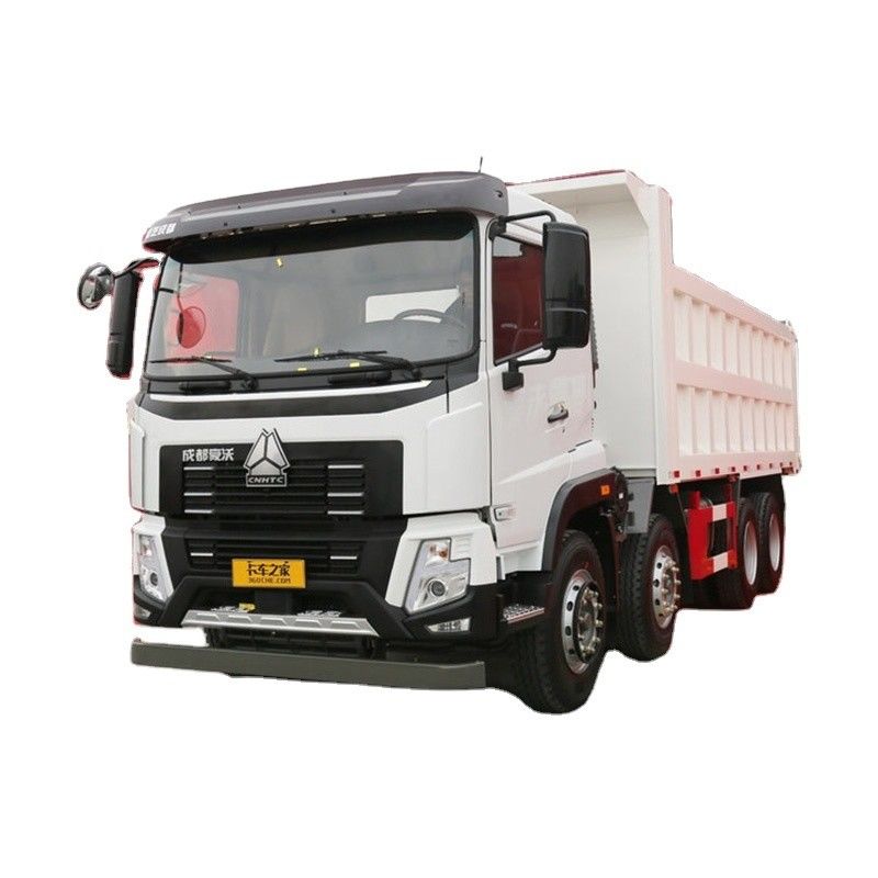 31 toneladas Capacidade de carga 8X4 HOWO camião de descarga 460HP de segunda mão com 2 números de mudança de marcha atrás