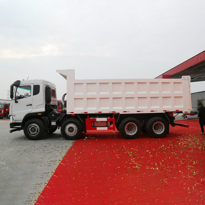 31 toneladas Capacidade de carga 8X4 HOWO camião de descarga 460HP de segunda mão com 2 números de mudança de marcha atrás