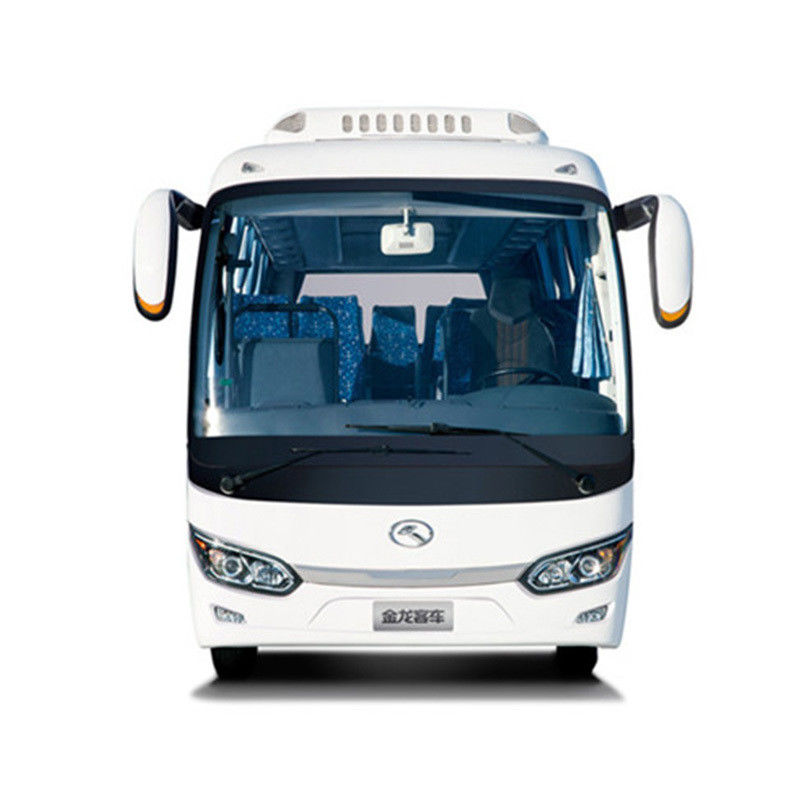 24 assentos Kinglong Luxury Used Coach Bus com LHD e 5000 mm de distância entre rodas no mercado