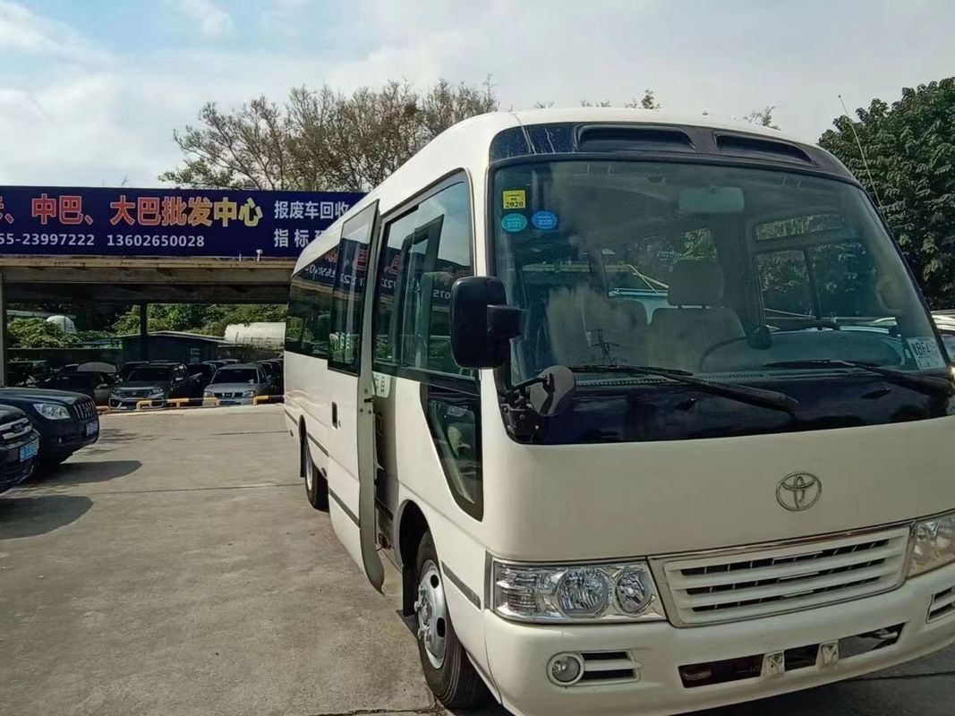 Requisito do cliente 30 lugares Toyota Coaster Van Direção esquerda Autobus turístico de luxo