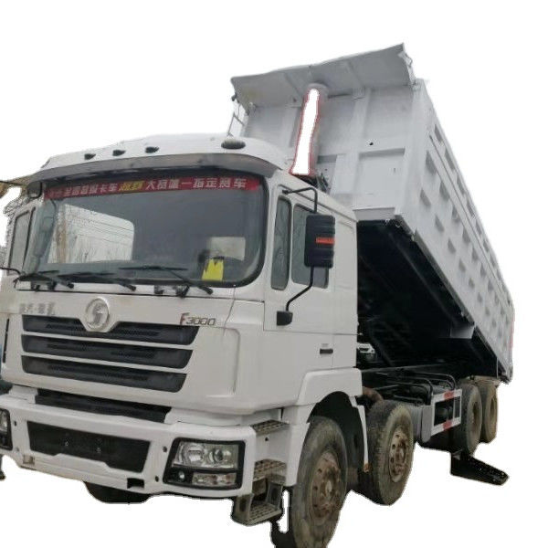 WEICHAI Motor usado Shacman Howo 380HP 8 * 4 camião de descarga pesado