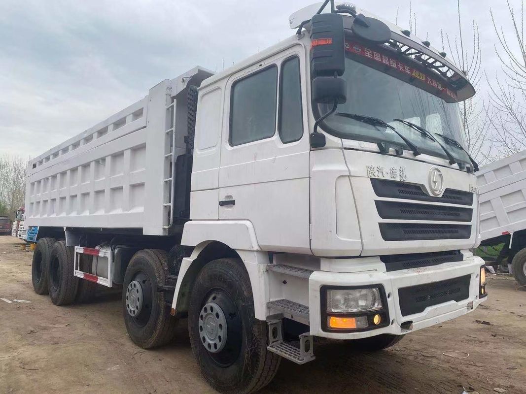 WEICHAI Motor usado Shacman Howo 380HP 8 * 4 camião de descarga pesado