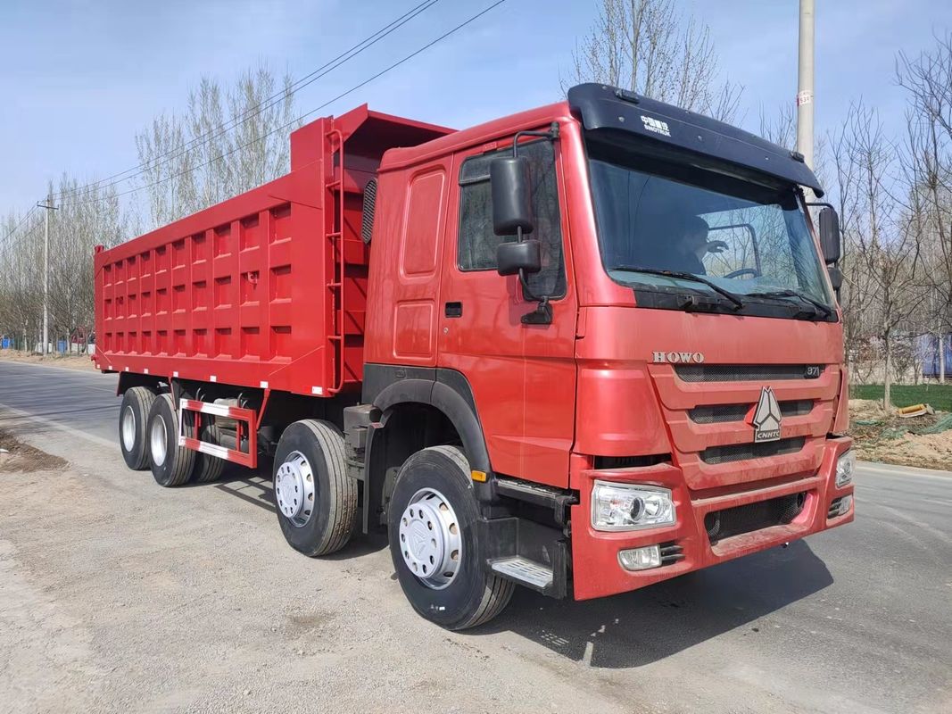 SINO 8*4 Caminhão de descarga pesado Caminhão de despejo Caminhão LHD Capacidade de carga 11 20T Capacidade do motor 8L