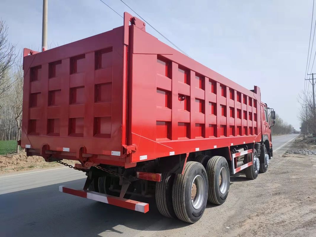 SINO 8*4 Caminhão de descarga pesado Caminhão de despejo Caminhão LHD Capacidade de carga 11 20T Capacidade do motor 8L