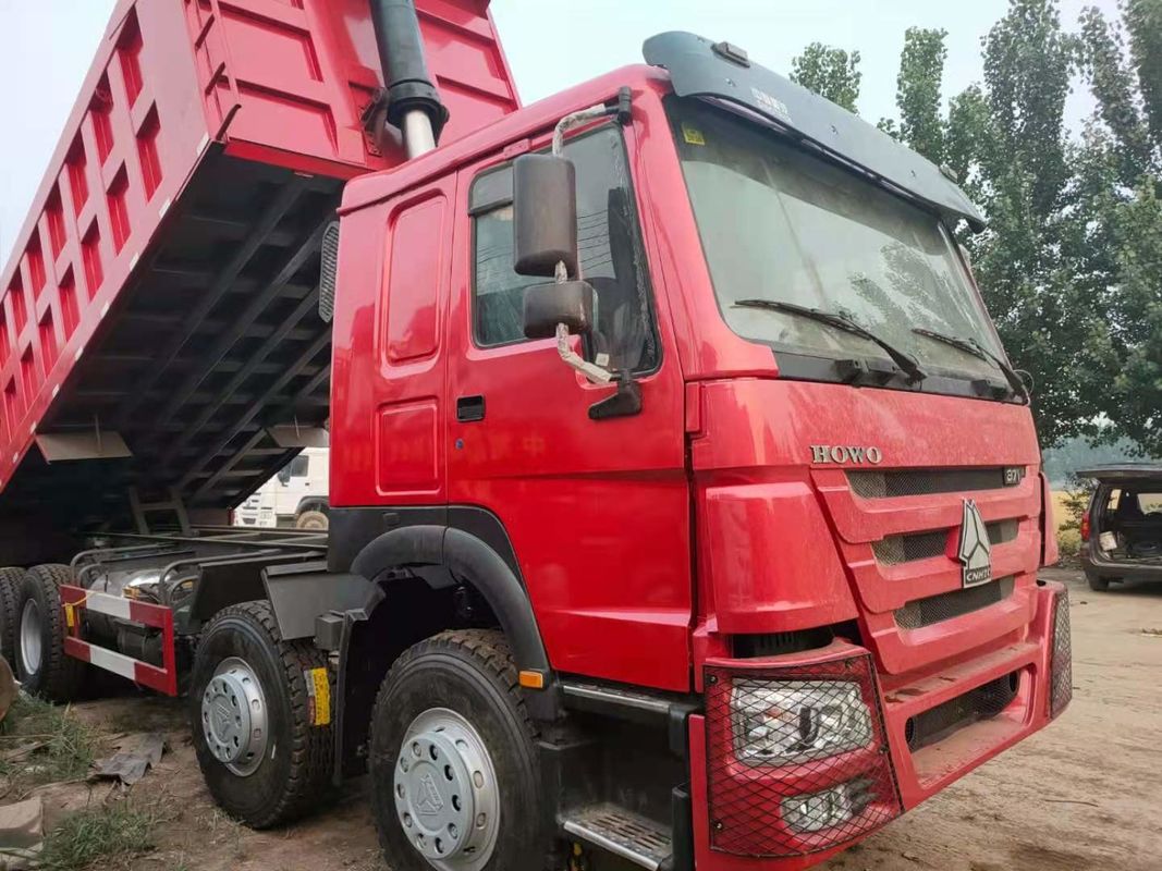 SINO 8*4 Caminhão de descarga pesado Caminhão de despejo Caminhão LHD Capacidade de carga 11 20T Capacidade do motor 8L