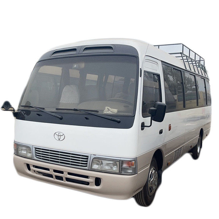 Autocarro Toyota usado de 30 lugares Autocarro de passageiros de segunda mão Transporte de autocarro de segunda mão