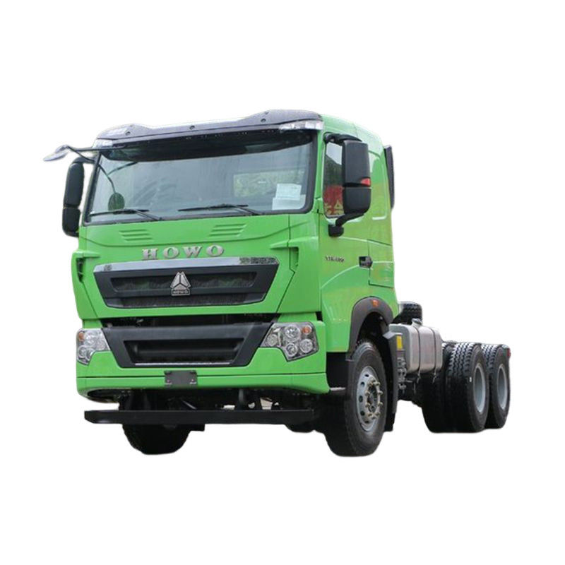 400 hp 6X4 5,8m T7H HOWO camião de descarga usado com 5,8 * 2,35 * 1,5m dimensão do tanque de carga