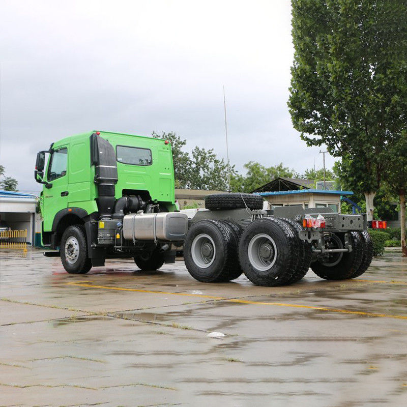 400 hp 6X4 5,8m T7H HOWO camião de descarga usado com 5,8 * 2,35 * 1,5m dimensão do tanque de carga