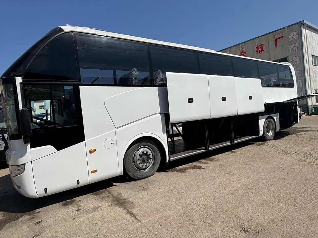 41-65 lugares Direção à esquerda ZK6122 Ônibus de passageiros com congelador padrão de emissões Euro 3
