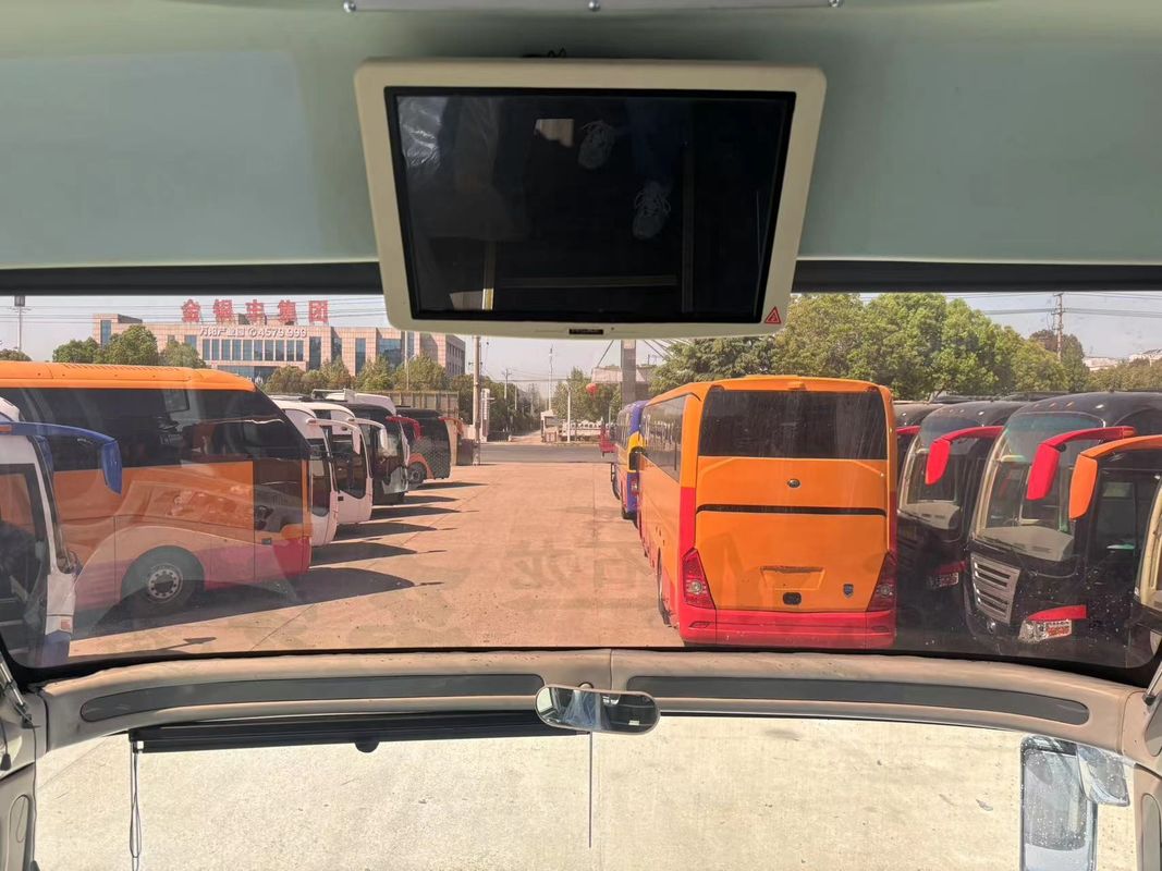 41-65 lugares Direção à esquerda ZK6122 Ônibus de passageiros com congelador padrão de emissões Euro 3