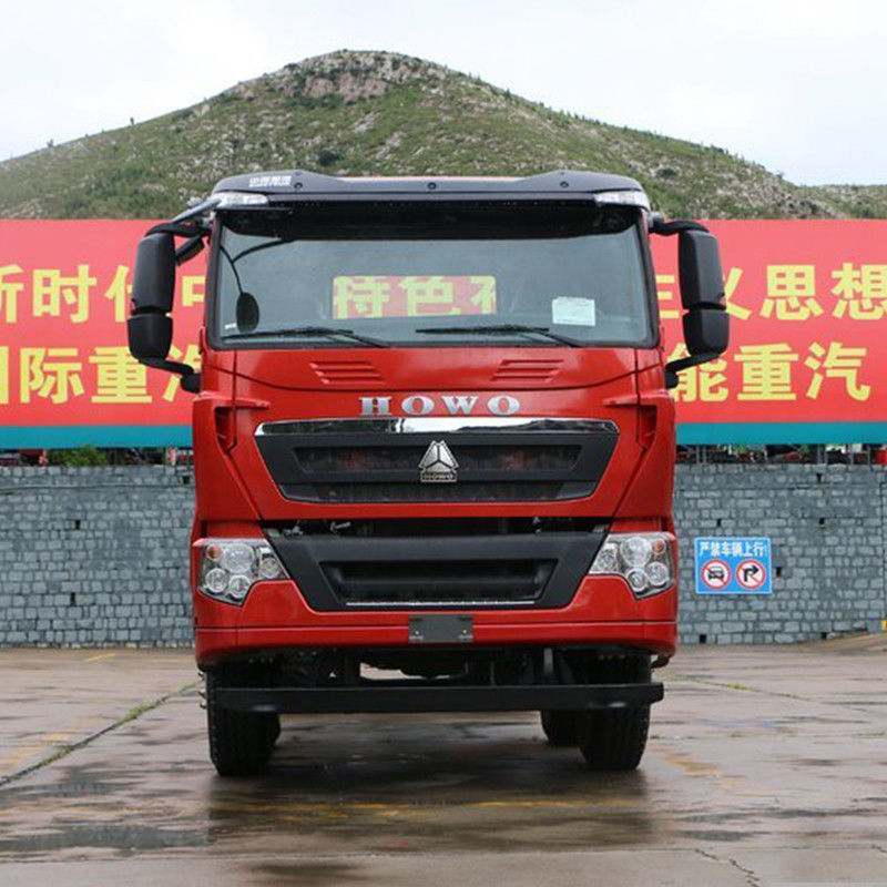440hp 8X4 8m HOWO Dump Tripper Truck com direção esquerda e ar condicionado automático