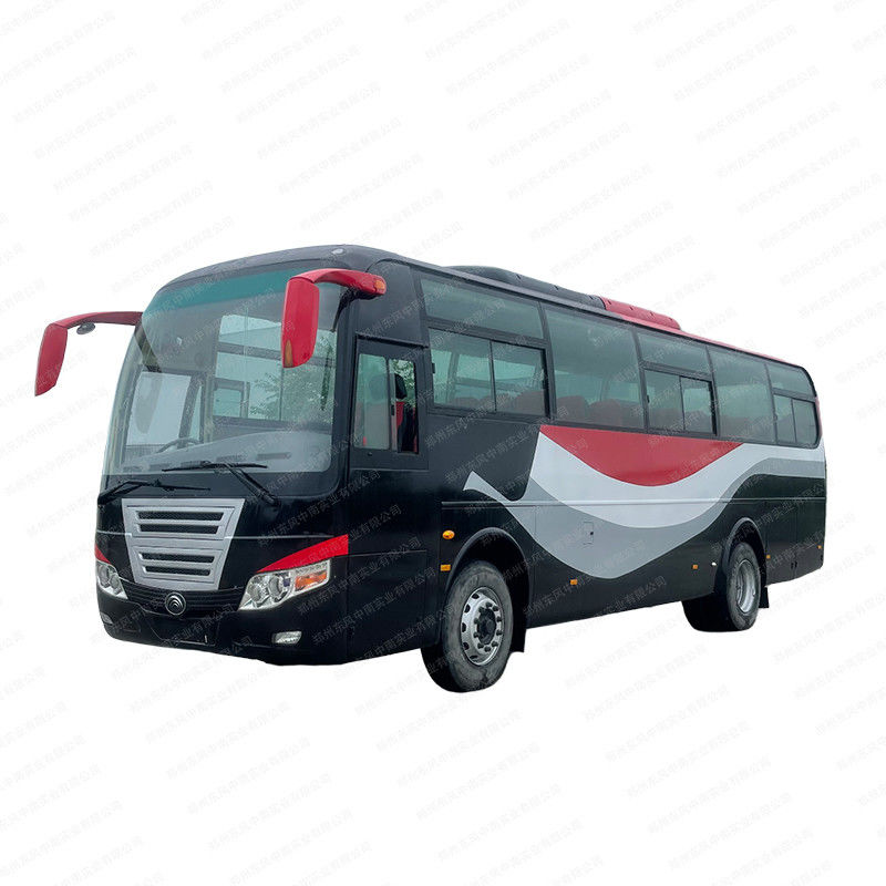 Transmissão manual Autobuses usados de 57 lugares com interiores bem remodelados e pneus 11R22.5