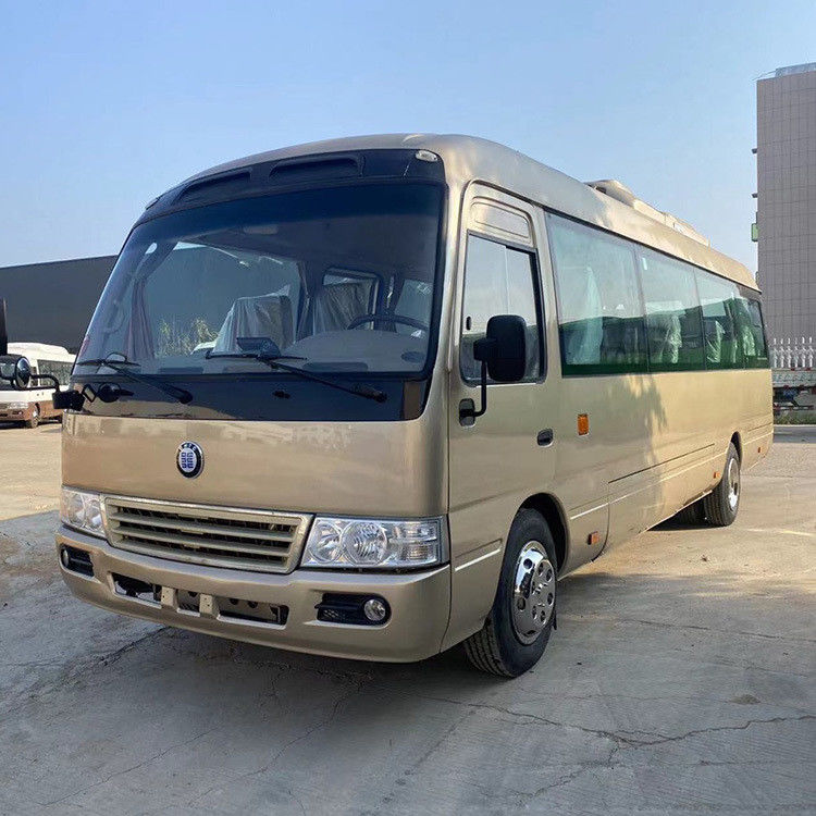 25 lugares Toyota Coaster Bus Luxury Coaster LHD Bus com Euro 3 Standard de emissões