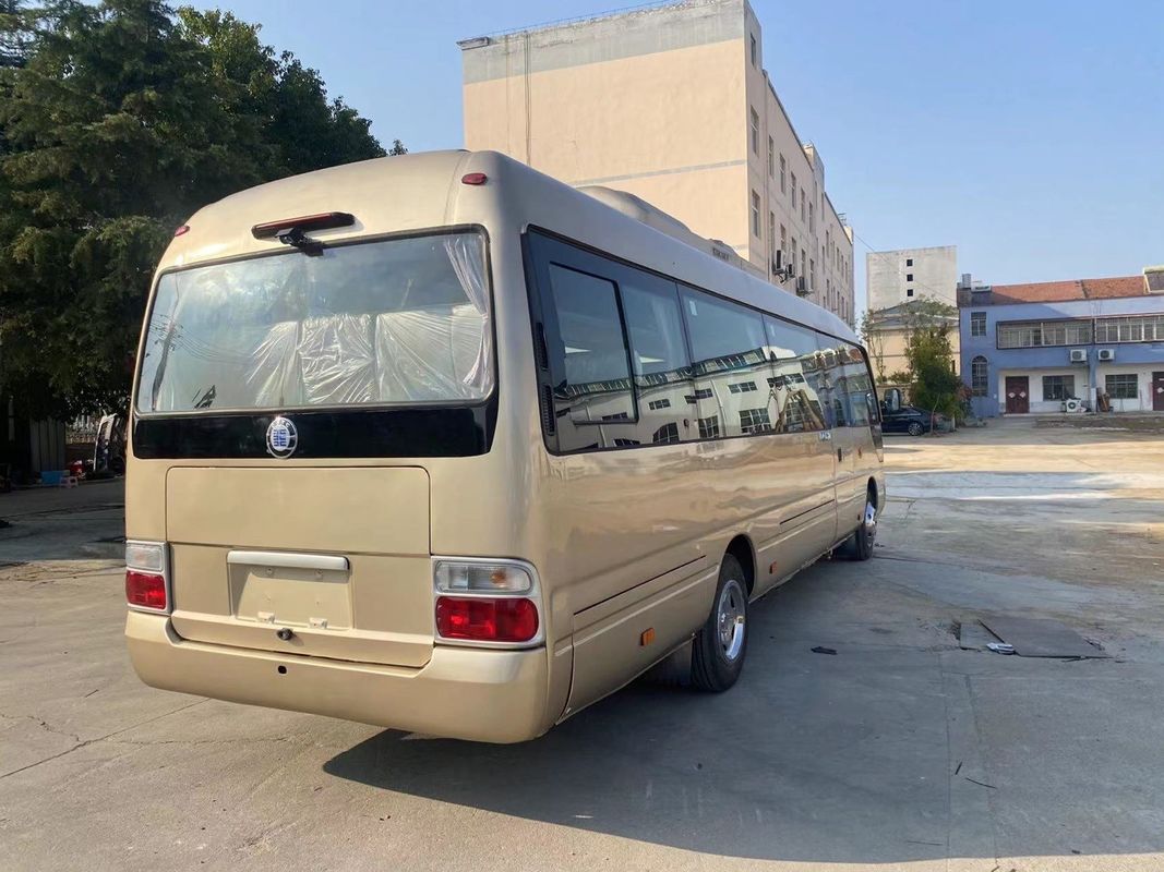 25 lugares Toyota Coaster Bus Luxury Coaster LHD Bus com Euro 3 Standard de emissões