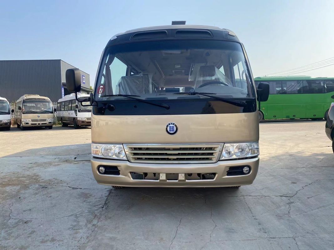 25 lugares Toyota Coaster Bus Luxury Coaster LHD Bus com Euro 3 Standard de emissões