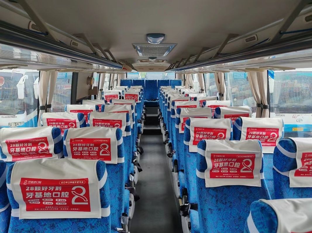 49 assentos Autobuses usados COACH mais altos com transmissão manual Euro 2 em boas condições