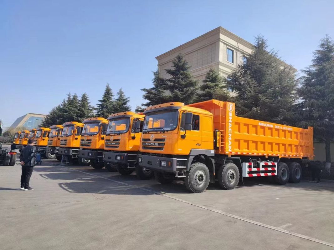 Potência máxima 400ps Shacman HOWO 380HP 8 * 4 camião de descarga pesado