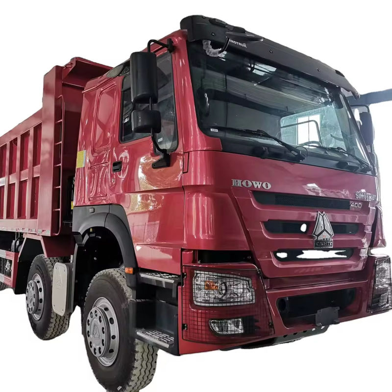 HW Gear Box SINO TRUCK HOWO 400HP 16 rodas 8x4 Pesado LHD Dump Truck Tipper Dumper
