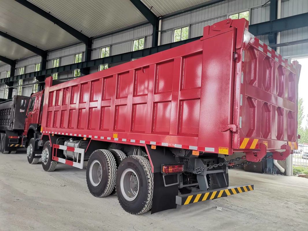 HW Gear Box SINO TRUCK HOWO 400HP 16 rodas 8x4 Pesado LHD Dump Truck Tipper Dumper