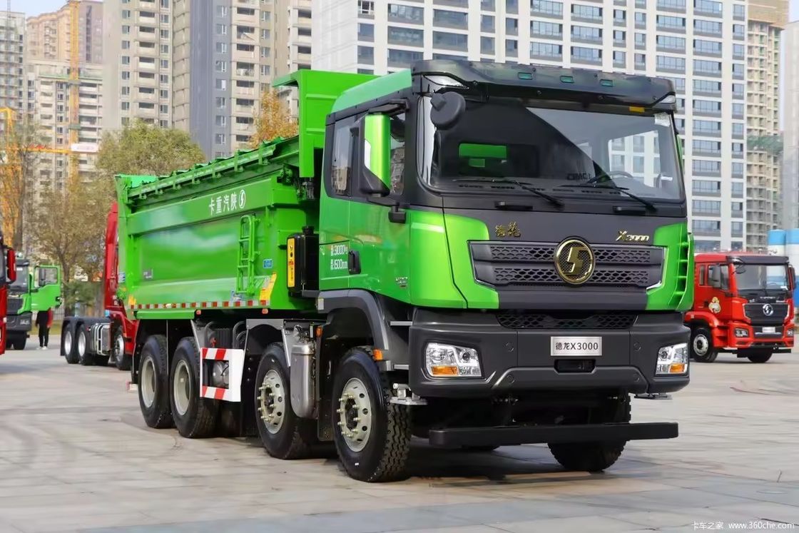 Shacman X3000 caminhão 400hp 8 * 4 24 metros cúbicos camião de lixo com sistema multimídia