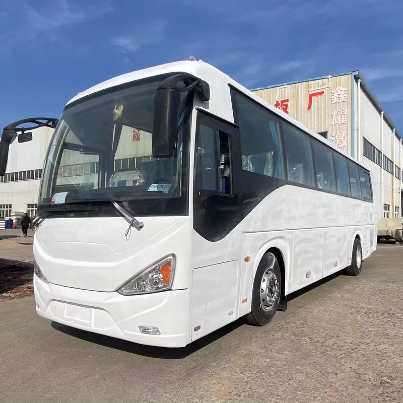 Autocarros usados de 50 lugares de alta capacidade para fábricas e escolas caixa de engrenagens manual