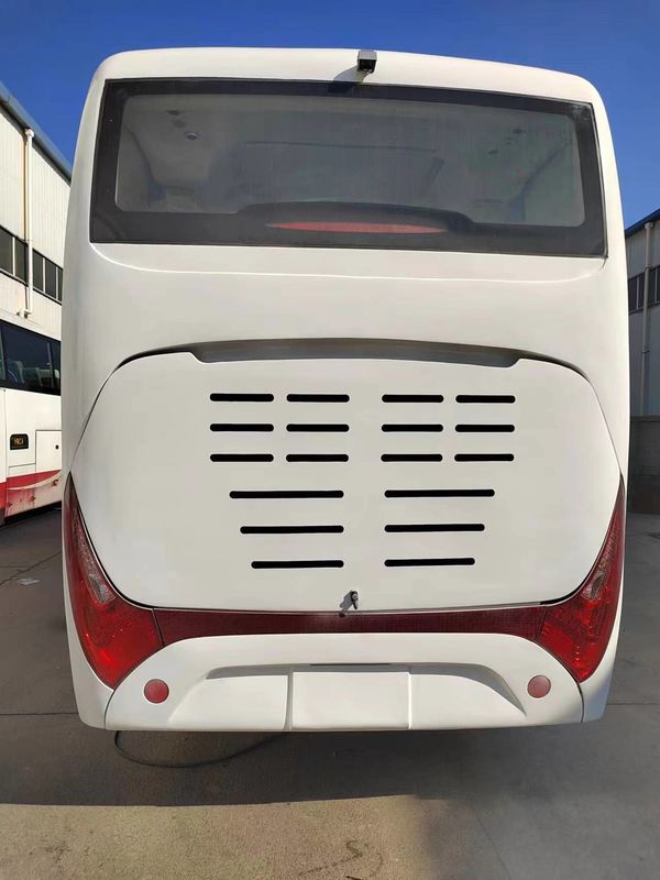 Autocarros usados de 50 lugares de alta capacidade para fábricas e escolas caixa de engrenagens manual