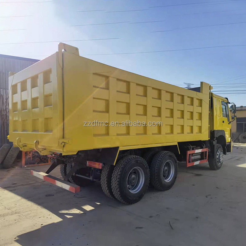 Carrinho de descarga HOWO totalmente reformado 371HP 6X4 com número de marcha para a frente 10 e capacidade do motor 8L