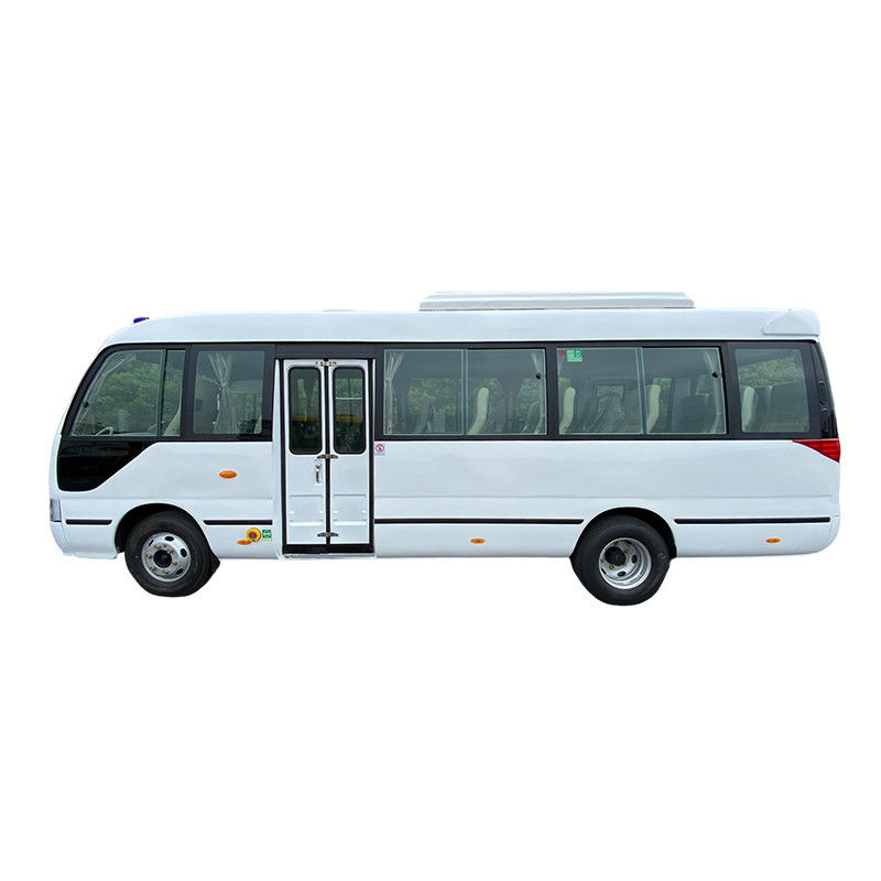 30 lugares LHD/RHD Toyota Coaster Bus com comodidades de luxo e tipo de combustível diesel
