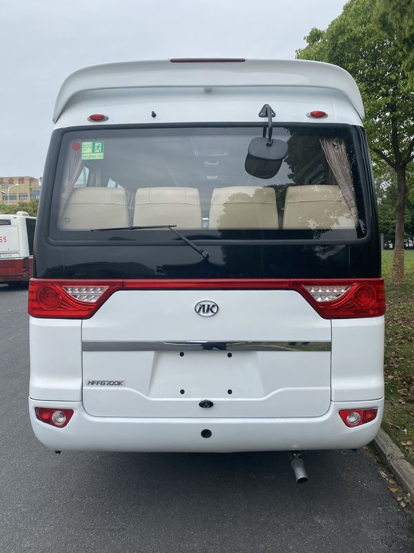 30 lugares LHD/RHD Toyota Coaster Bus com comodidades de luxo e tipo de combustível diesel